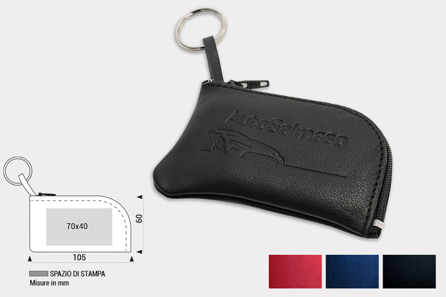 Aileder Set 7 Portachiavi In Vera Pelle E Metallo – Colori Assortiti Per Auto E Casa